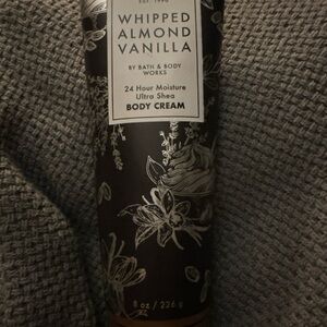 Bath & Body Works Whipped Almond Vanilla Body Cream - Dark Brown